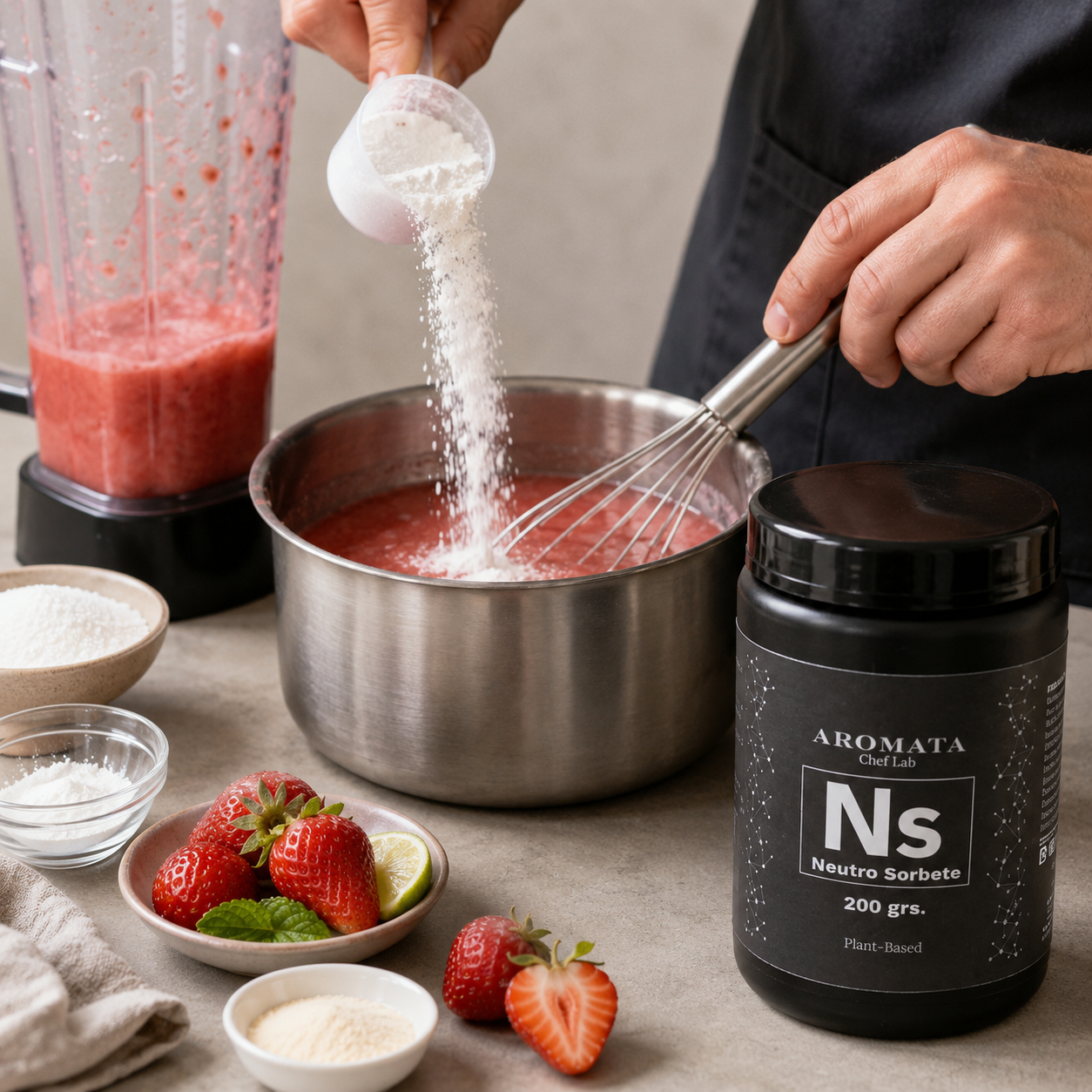 Cómo hacer un sorbete vegano cremoso: el ingrediente secreto que utilizan las heladerías - Aromata Condiments