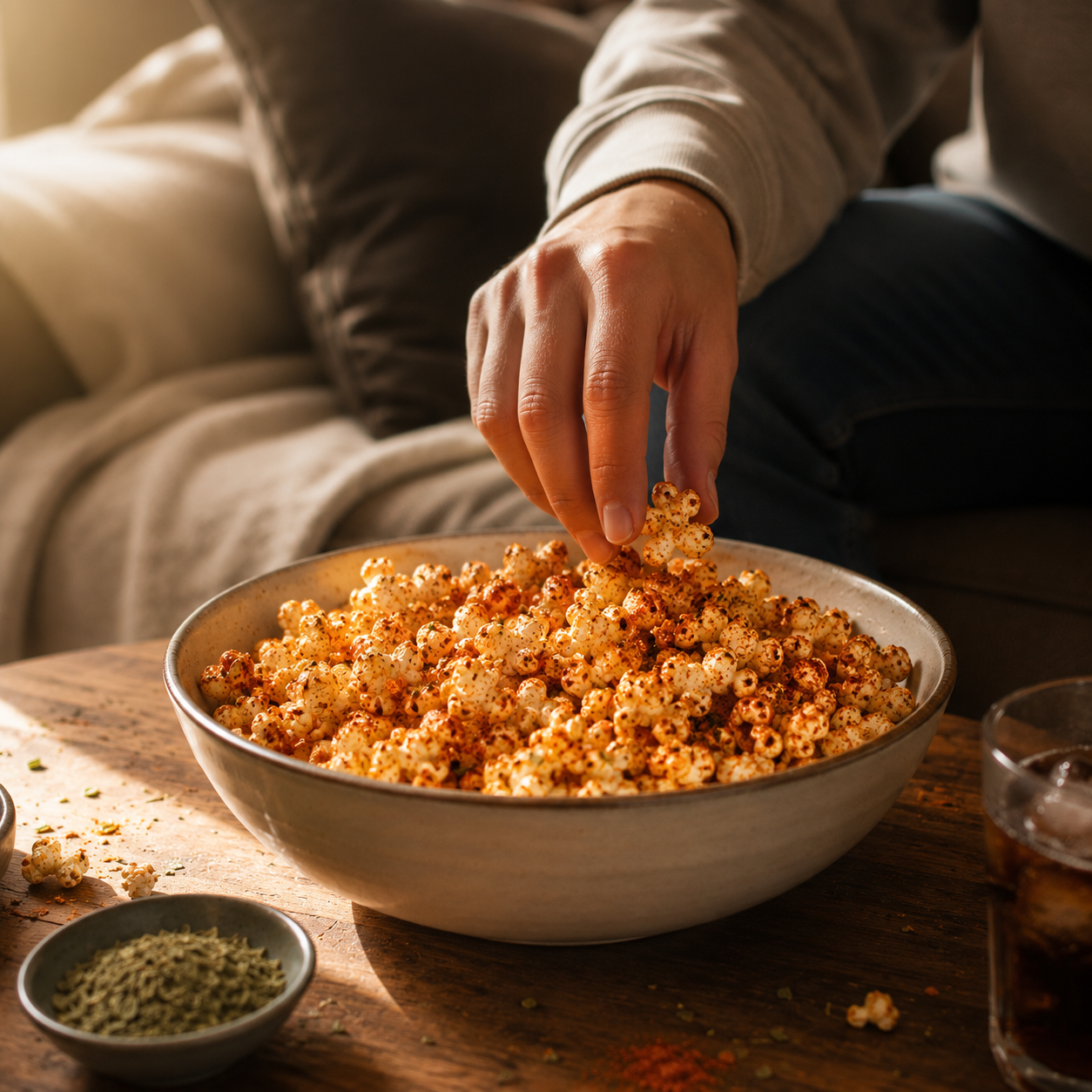 Palomitas pizza: el snack casero con más sabor y aroma italiano - Aromata Condiments
