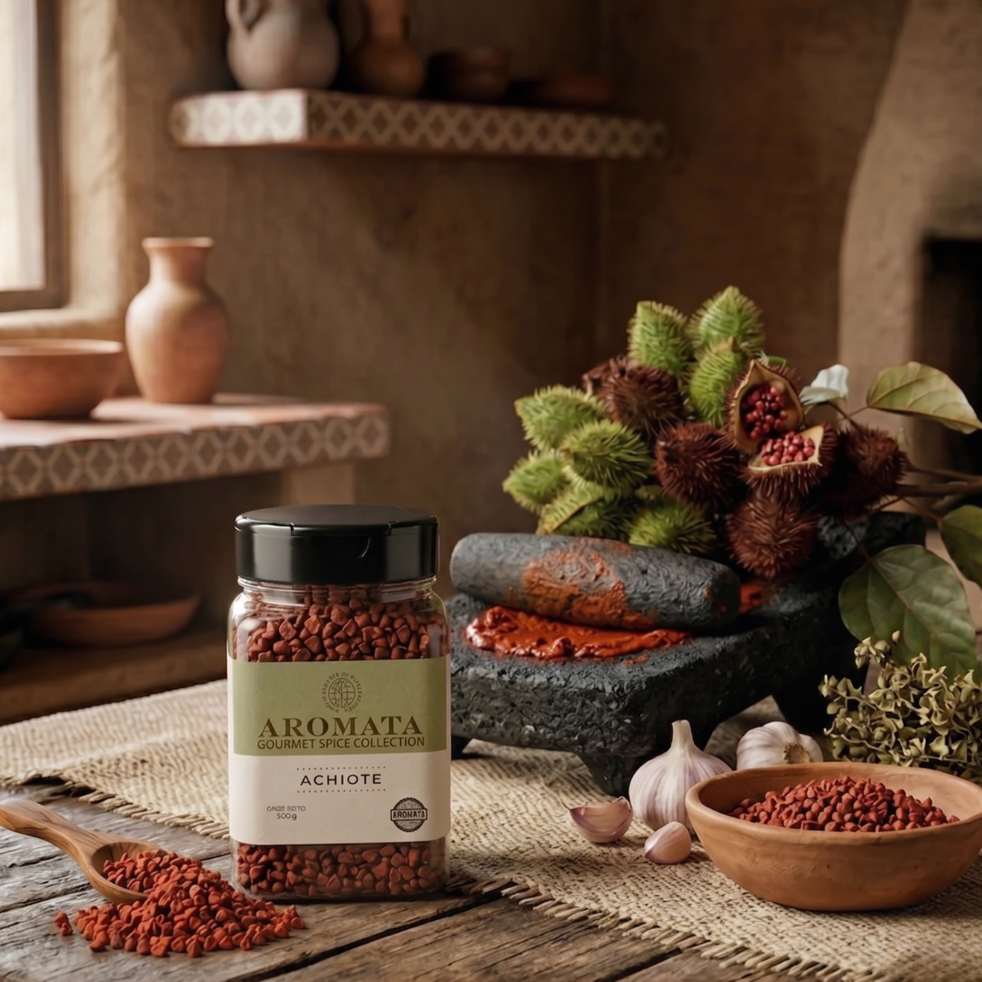 ¿Qué es el achiote? Origen, propiedades y cómo utilizarlo - Aromata Condiments