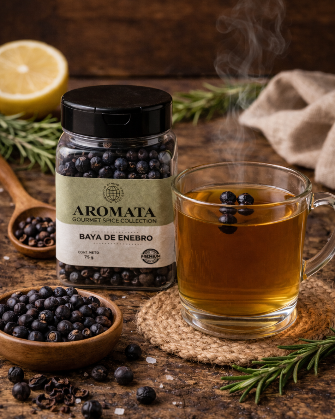 Enebro: Propiedades, beneficios y usos de las bayas azules - Aromata Condiments