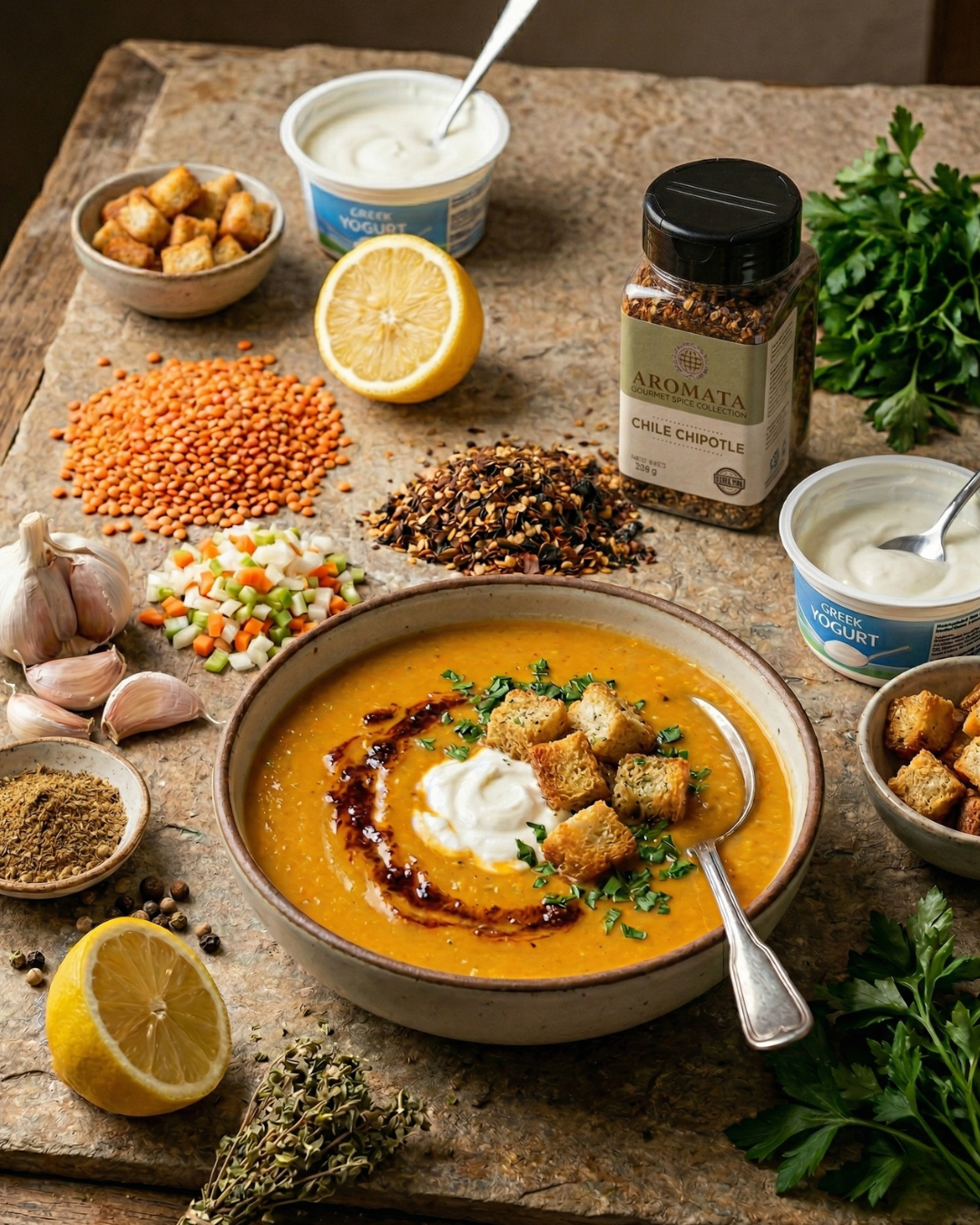 Mercimek Çorbası: Receta de la auténtica sopa de lentejas turca - Aromata Condiments