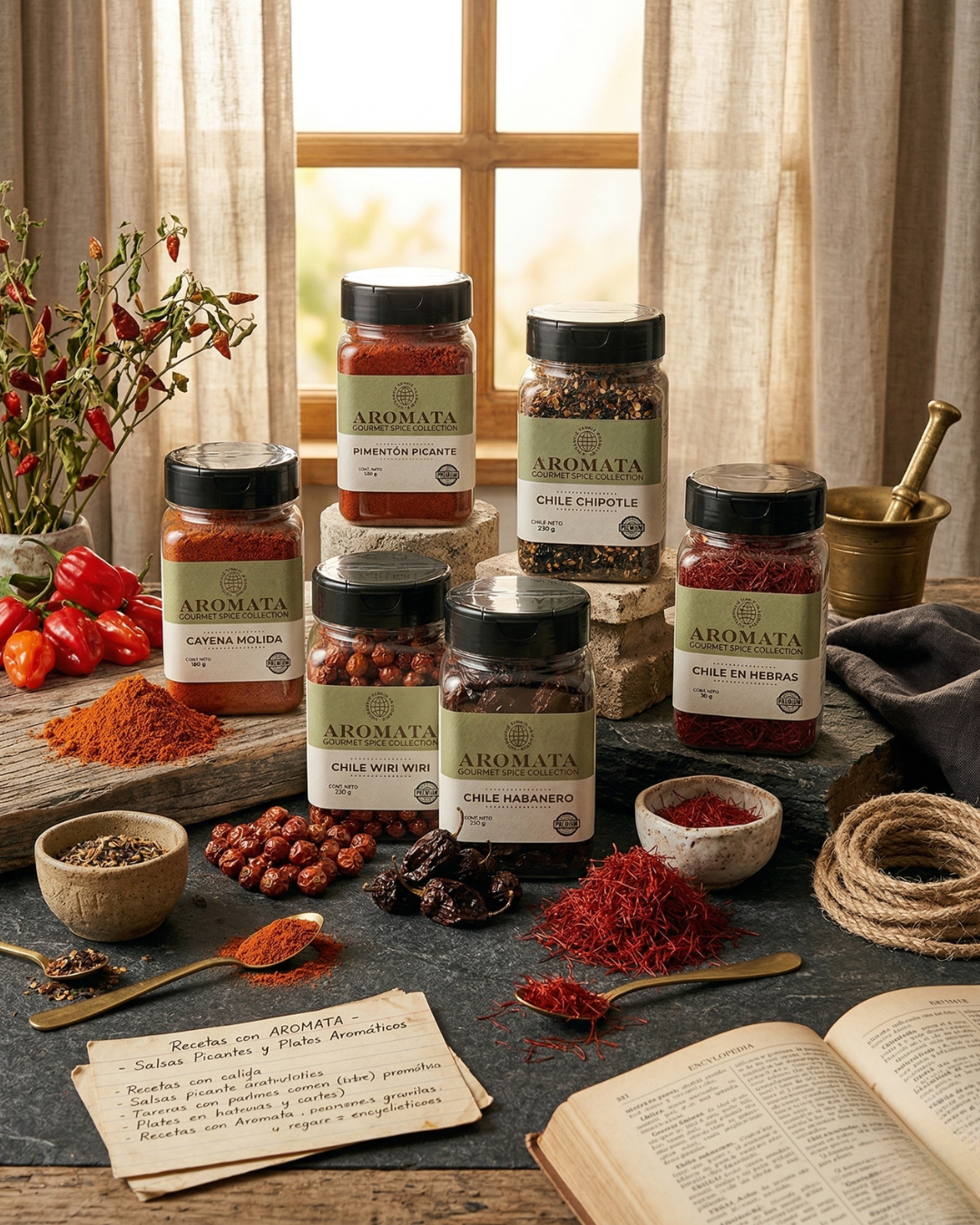El Mundo Picante de Aromata: Una Guía Imprescindible a través de los Chiles del Mundo - Aromata Condiments
