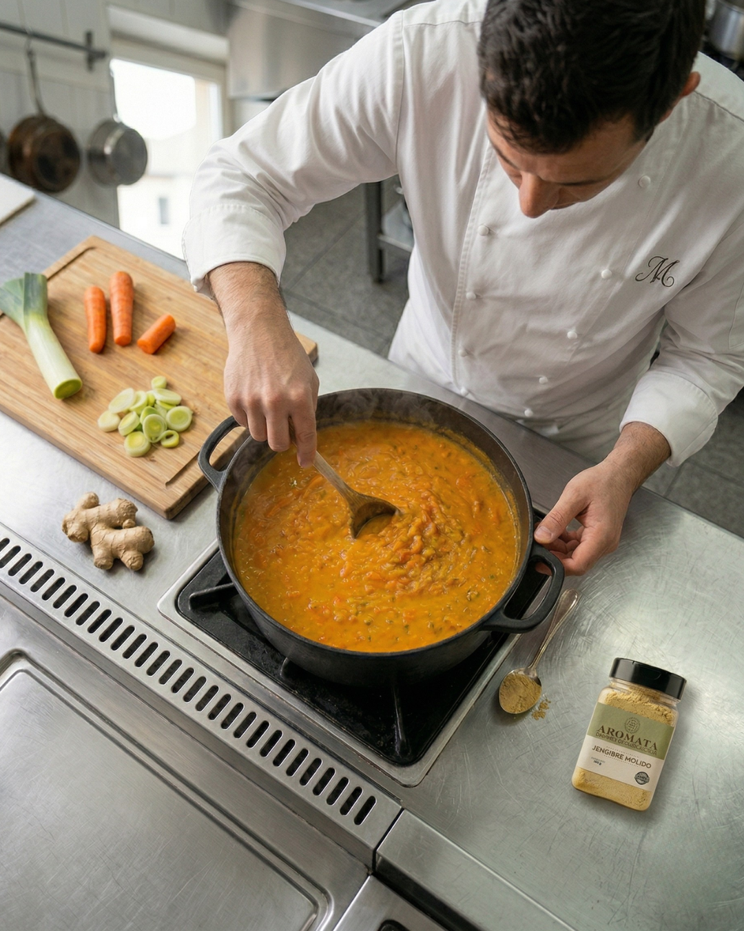 Crema de Zanahoria y Jengibre: Receta saludable y reconfortante - Aromata Condiments