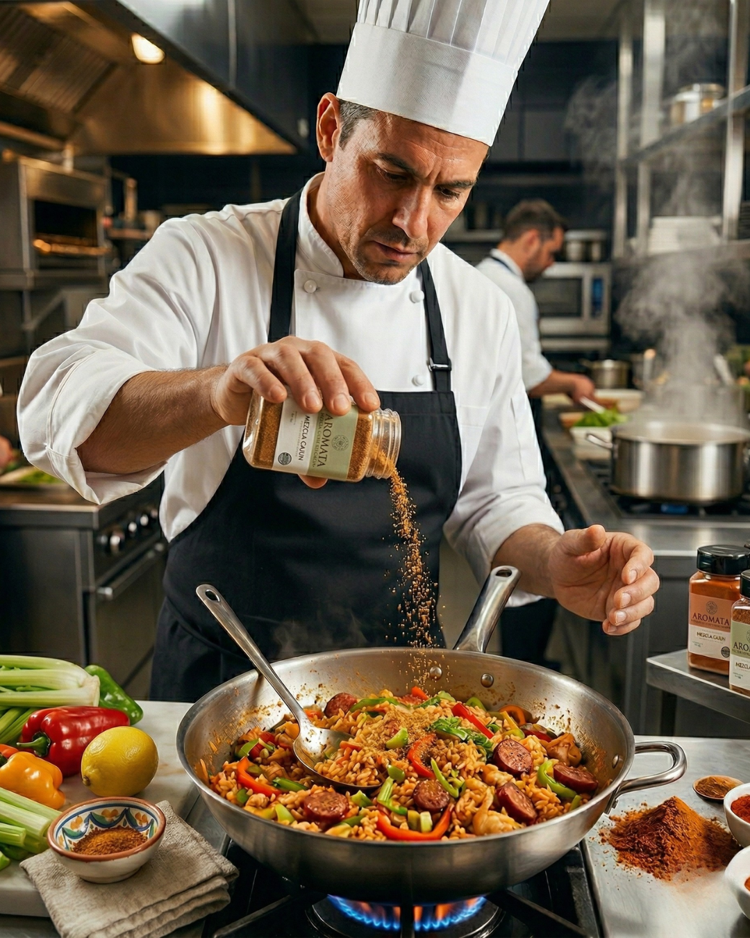 Arroz con Pollo Cajún: Receta especiada al estilo Luisiana - Aromata Condiments