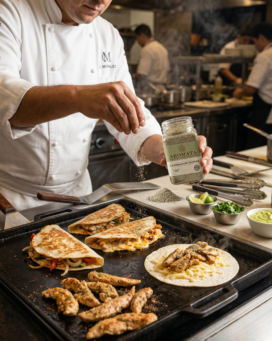 Quesadillas de Pollo con Crema de Aguacate: Receta Mexicana Paso a Paso - Aromata Condiments