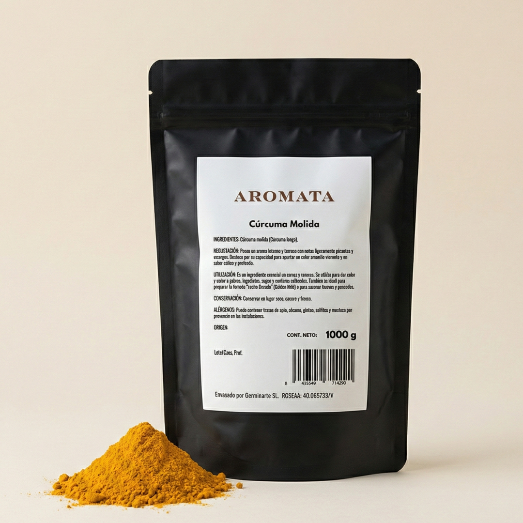 Curcuma moulue pour la restauration