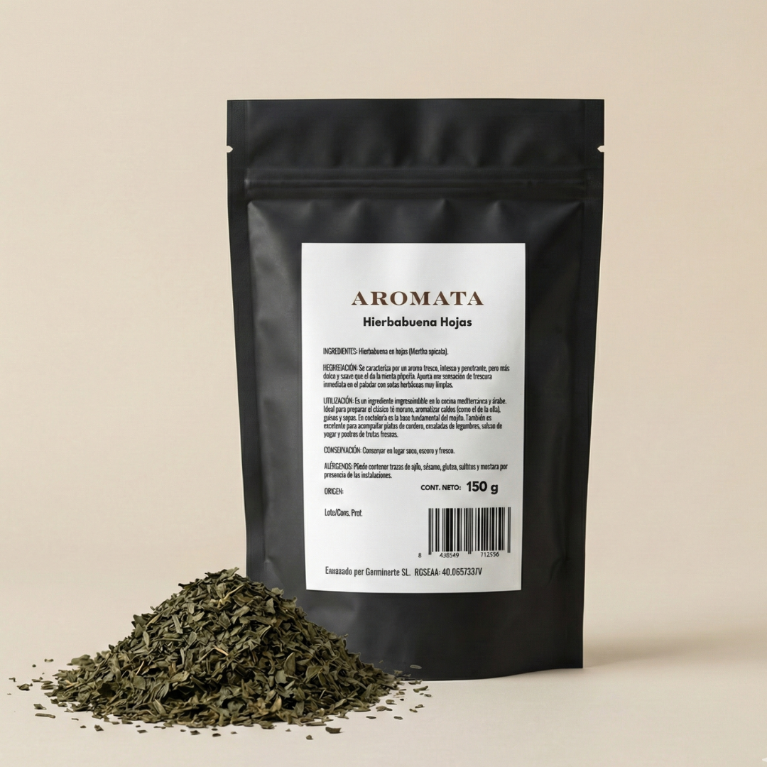 Menthe Verte en Feuilles Service Alimentaire
