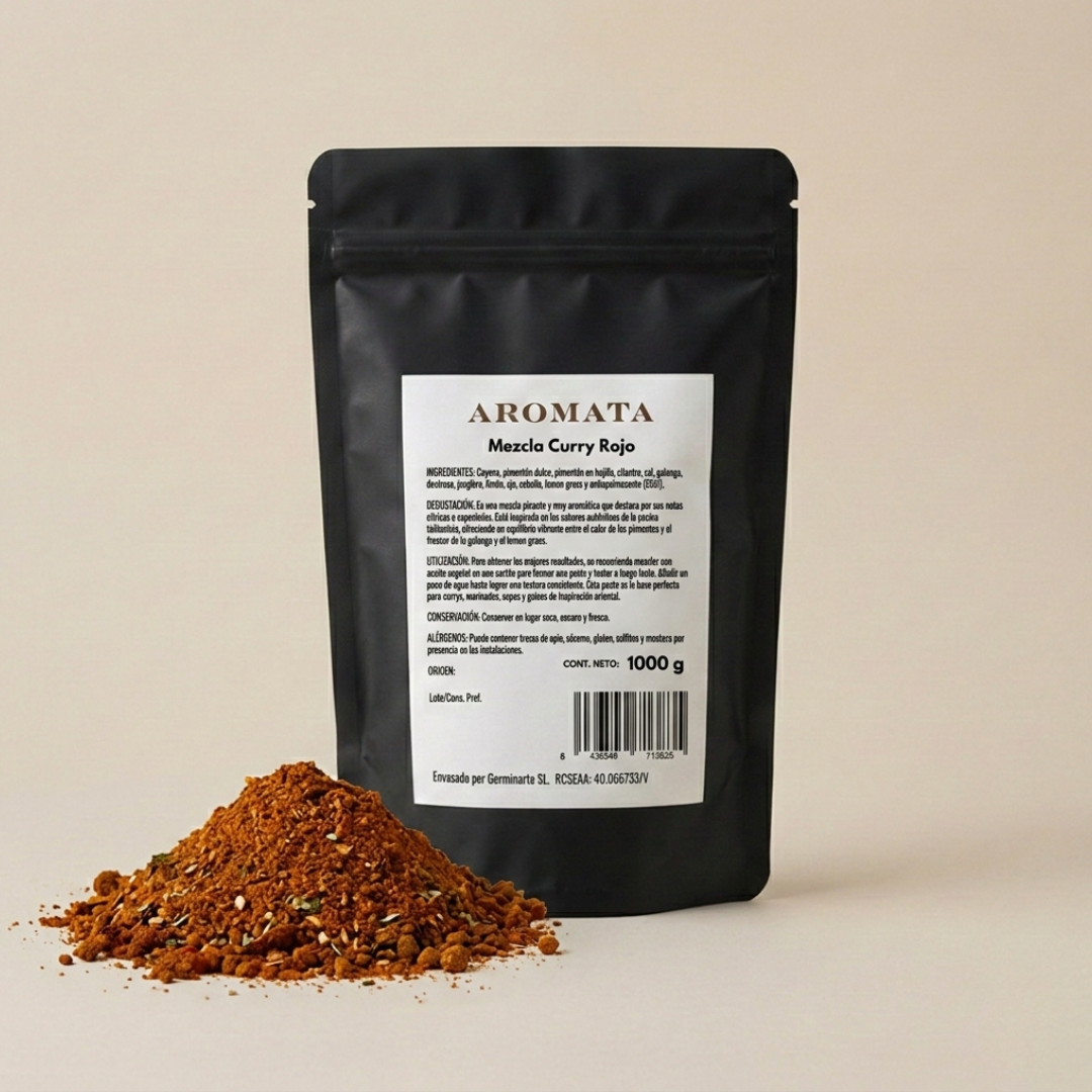 Mélange pour curry rouge de Thaïlande Food Service